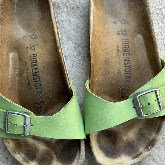 Birkenstock Madrid Green Sandals, size 37 - Picture 6 of 8